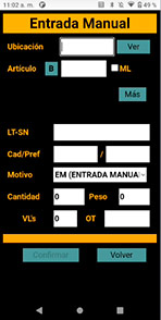 SIGA. Sistema Integral de Gestion de Almacenes.