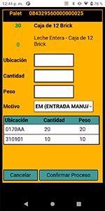 SIGA. Sistema Integral de Gestion de Almacenes.