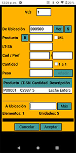 SIGA. Sistema Integral de Gestion de Almacenes.