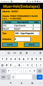SIGA. Sistema Integral de Gestion de Almacenes.